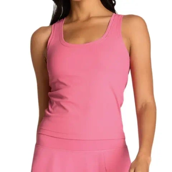 Женский топ теннисный Wilson Sidney Rib - pink
