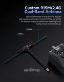 Передающий модуль GEPRC LINKFLOW 915M/2.4G DUAL-BAND TX Module 1W