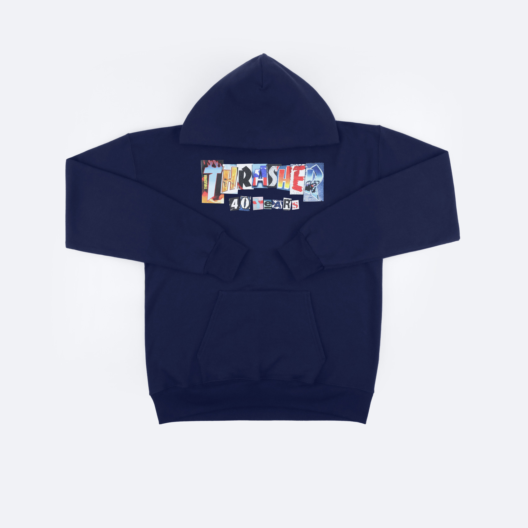 Худи Thrasher Ransom 40 Years Hoodie (navy) артикул: - купить в магазине Дайс