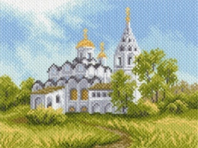"Белая церковь"-1684/1 канва с рисунком