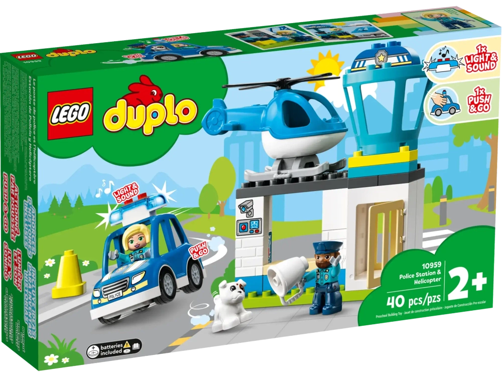 Конструктор LEGO Duplo 10959 Полицейский участок и вертолёт