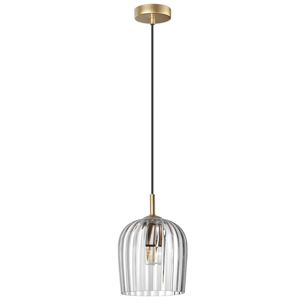 6551/1A SUSPENTIONI LN26 387 матовое золото Подвес E14 1*40W 220V ELLIE