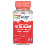 Solaray, GarliCare® с кишечнорастворимой оболочкой, 60 таблеток