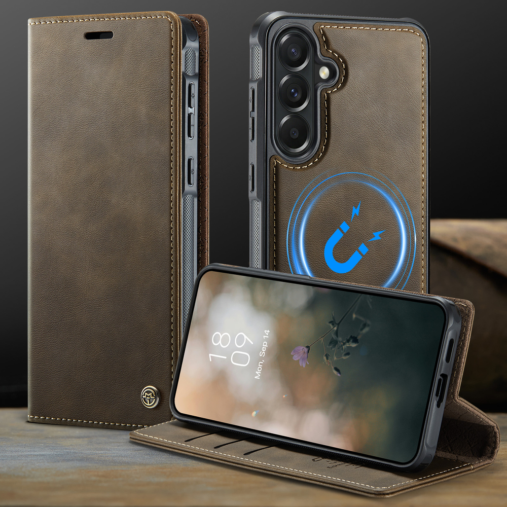 Чехол-кошелек CaseMe 2 in 1 MagSafe Samsung Galaxy A57