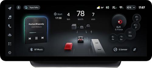 Магнитола для Suzuki Swift 5 2016-2023 (рамка матовая) - Teyes CC4PRO монитор 12.3" 2K QLED + рамка 9, Android 13, Быстрейшая, Snapdragon 778G, ИИ, CarPlay, DSP, 4G SIM-слот