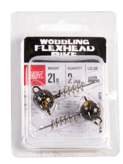 Груз-головки спираль LJ 3D BBS Series Wobbling Flexhead Pike 021г 003 2шт.