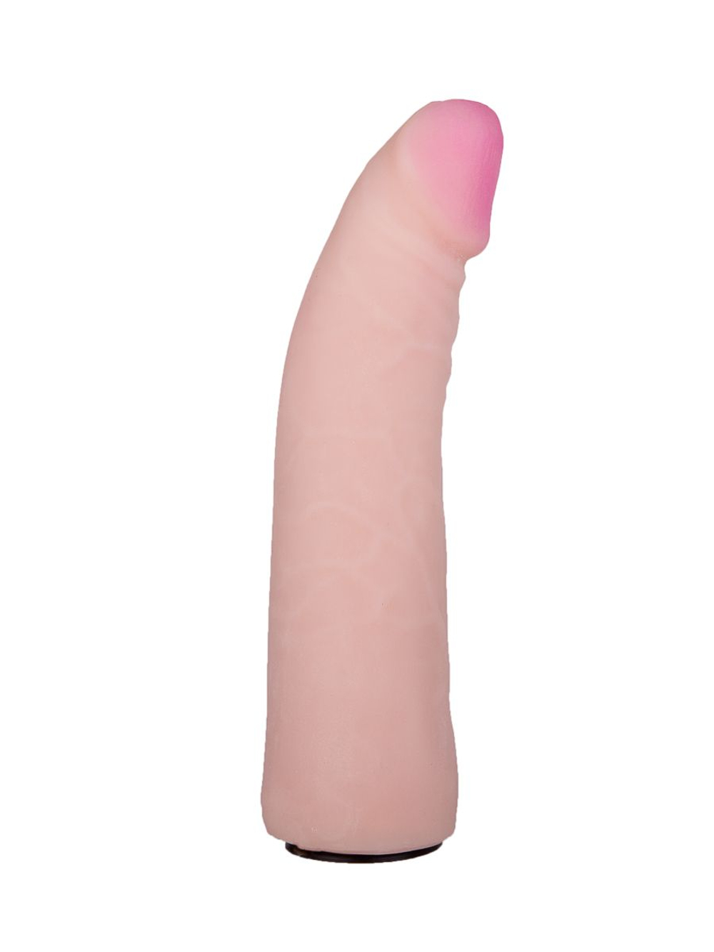 Пояс-трусики с 2 насадками Exotic-Alice - 18 и 10,5 см. (Цвет: телесный с черным)