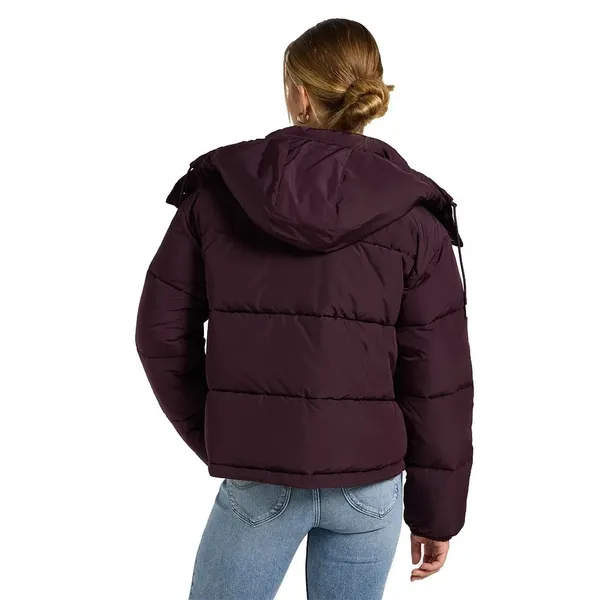 Куртка утепленная женская LEE SHORT PUFFER WITH HOOD