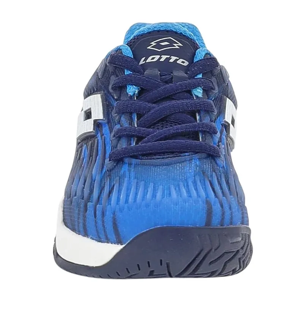 Детские теннисные кроссовки Lotto Mirage 200 II PRT ALR JR - navy blue/all white/dogers blue
