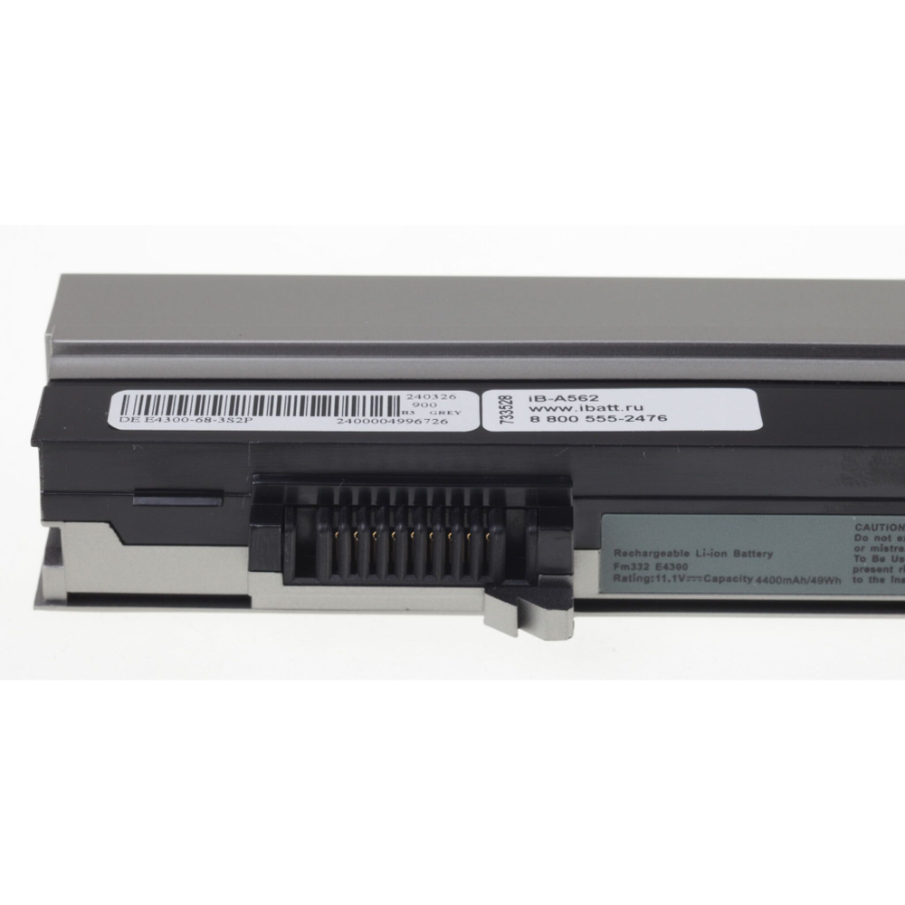 Аккумулятор iBatt 4400mAh для ноутбука Dell Latitude E4310 (FM332, R3026)