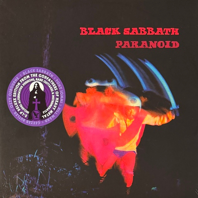 Black Sabbath ‎– Paranoid 2LP (Германия 2025г.)