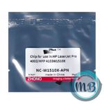 Чип UNItech для картриджа HP W1510X, LaserJet 4003N/MFP 4103 (9.7K, OEM Size) Zhono
