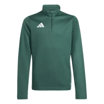 Кофта для мальчика теннисная Adidas Kids Entrada 26 Training Top - dark green/white