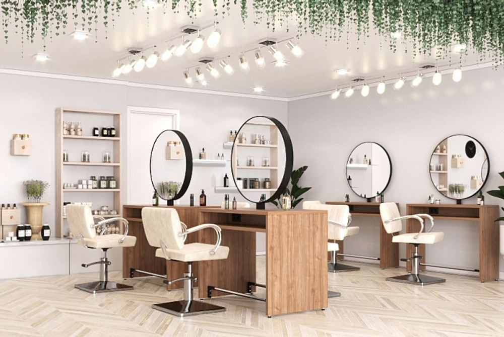 Зеркало парикмахерское двухстороннее Crocus 3