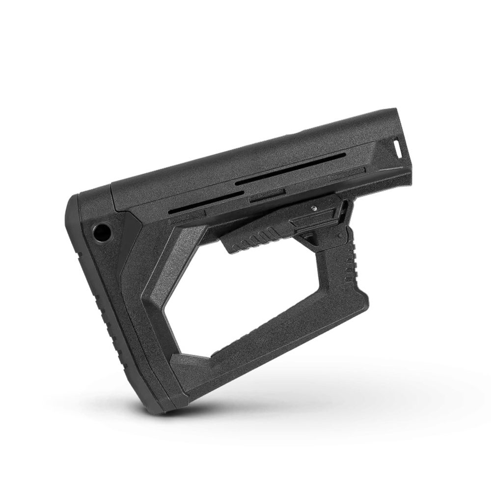 Приклад "Орион" телескопический, под трубы Mill-spec и Com-spec, антилюфт, К.Арма / K.Arma