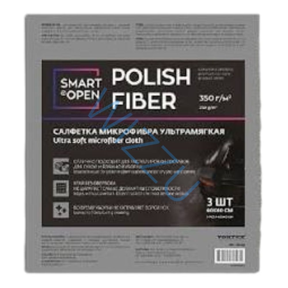 Салфетка для авто Gray Fiber 40*40