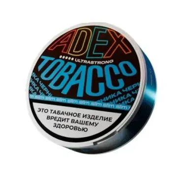 Жевательный табак (М) ADEX ultrastrong slim Черника