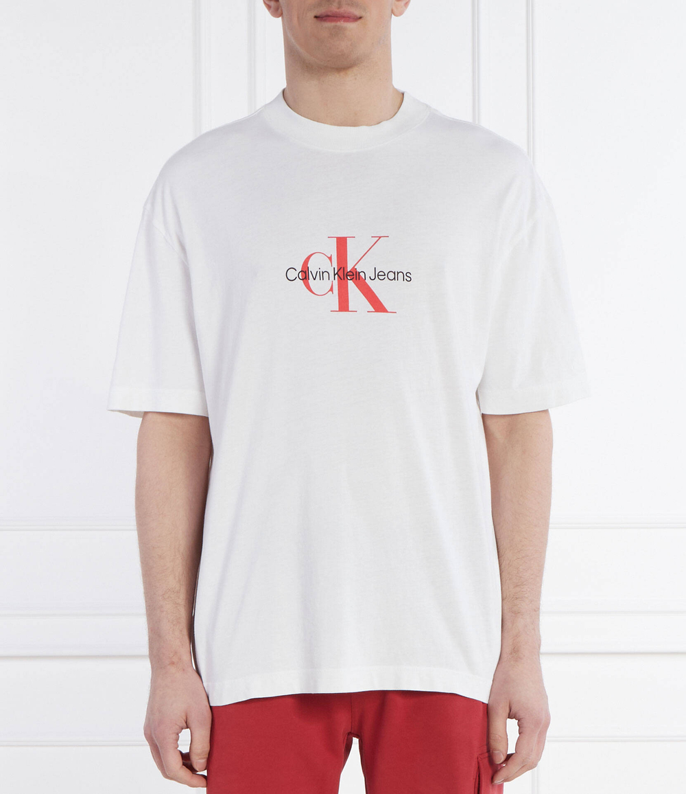 Футболка ARCHIVAL MONOLOGO CALVIN KLEIN JEANS - белый(J30J325427)