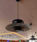Pendant design lamp PH 5 by Louis Poulsen (Black)