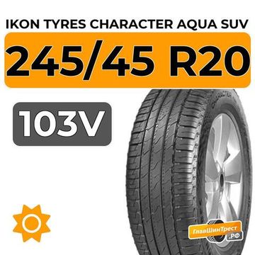 Ikon Tyres Character Aqua SUV 245/45 R20 103V XL