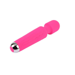 Розовый жезловый вибратор Wacko Touch Massager - 20,3 см. (Цвет: розовый)