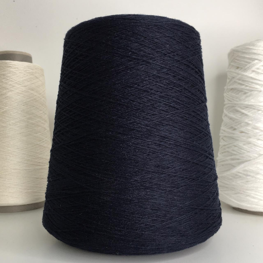 CASHMERE - Modesto Biagioli; 100% кашемир; 800м/100гр, (3/24); col.400008 Marino, цвет: чёрно-синий; S720