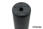 Титановый газоразгруженный ДТКП на AR-15 223 Rem, резьба 1/2"-28 правая, МУАР / MUAR
