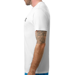 Мужское теннисное поло Tennis-Point Basic Function T-Shirt Men - White, Black
