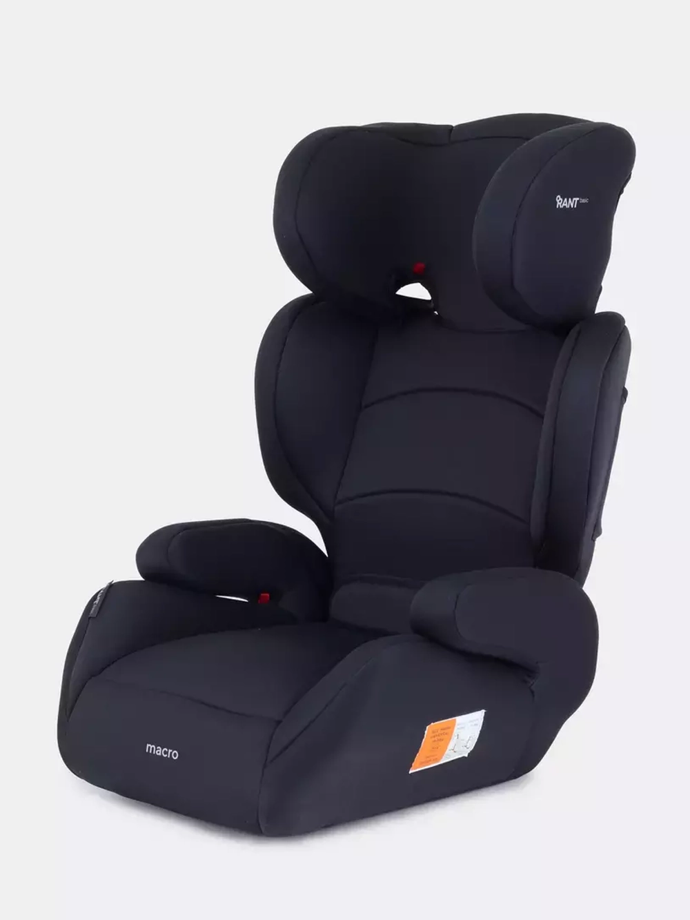 Автокресло 1020 "MACRO" RANT basic (Black) группа 2-3 (15-36кг)