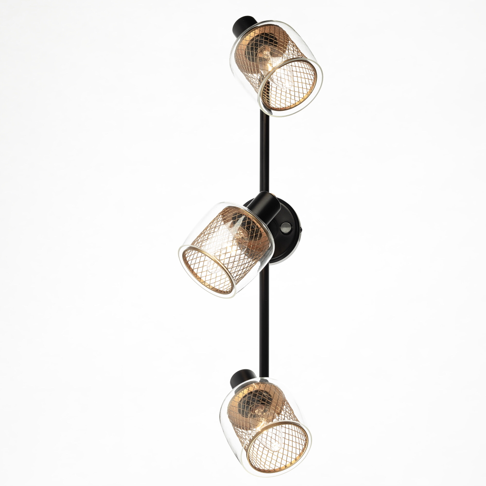 Citilux Смит CL530535 Спот с выключателем Чёрный
