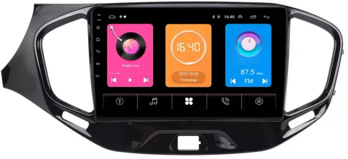 Магнитола для Lada Vesta 2015-2022, Vesta Cross - GT9-9109/9109-1 на Android 10