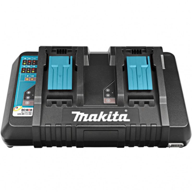 Зарядное устройство Makita DC18RD, 2 порта, LXT (196941-7)