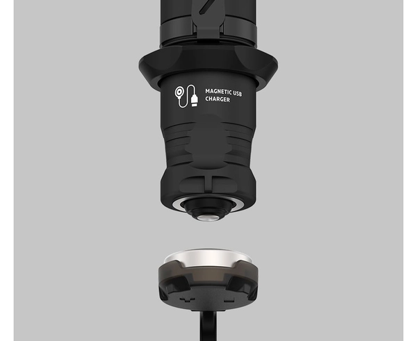 Фонарь Armytek Dobermann Pro Magnet USB Теплый F07501W