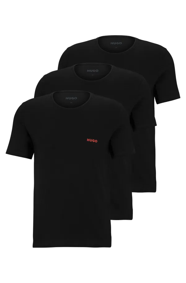 Футболки (набор 3 шт) мужские HUGO T-SHIRT RN TRIPLET P