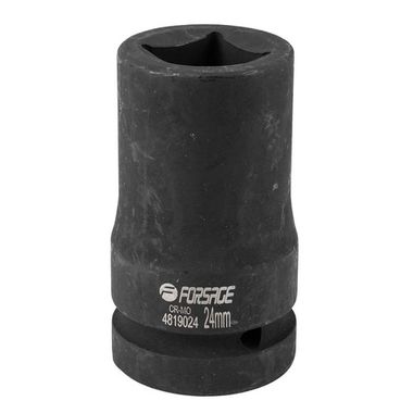 Головка ударная для футорки 1'', 24мм (4гр.) Forsage F-4819024