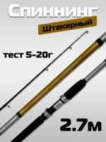 Спиннинг штекерный Wei 068 PRION 2,7 м тест 5-20G