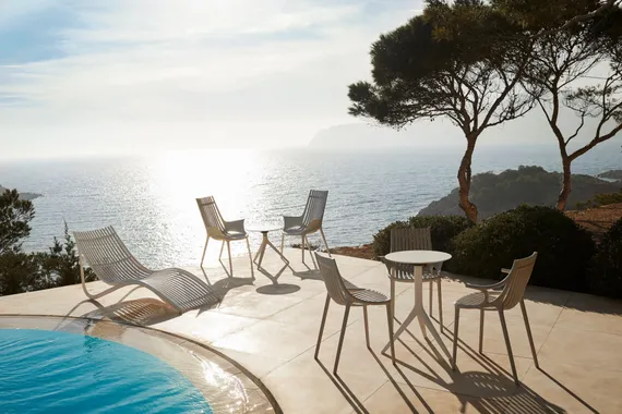 Шезлонг Ibiza Basic слоновая кость