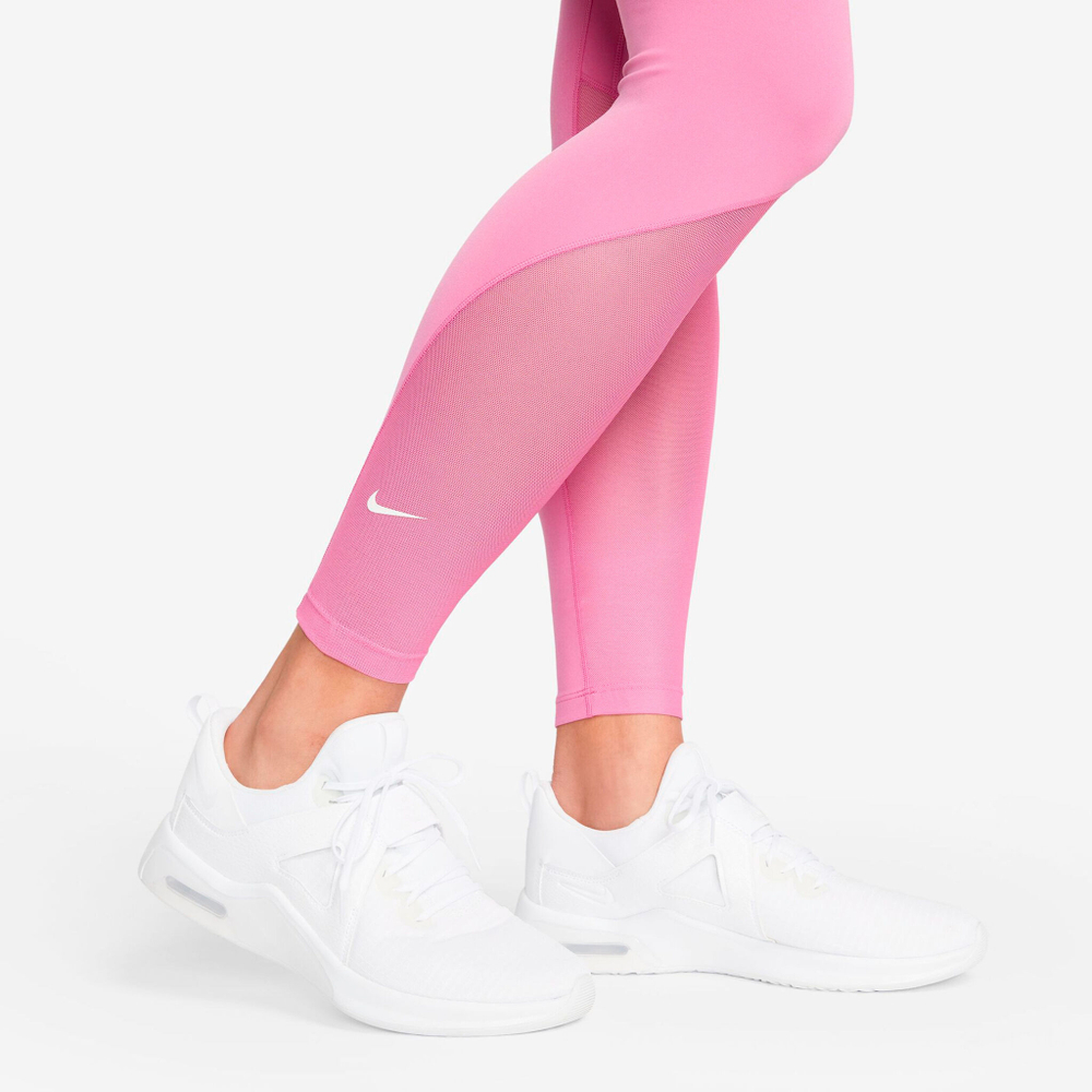 Женские теннисные брюки Nike Dri-Fit One MR 7/8 Tight Women - Pink