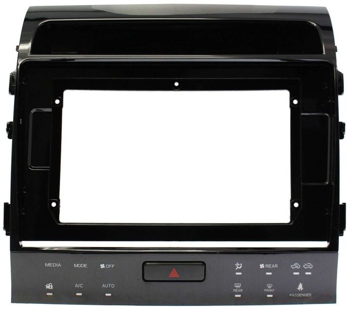 Магнитола для Toyota Land Cruiser 200 2007-2015 (рамка 10, климат на ШГУ) - Kuberg OL-1620-2-ABC QLed+2K, Android 13, Быстрейшая, CarPlay, 4G SIM-слот