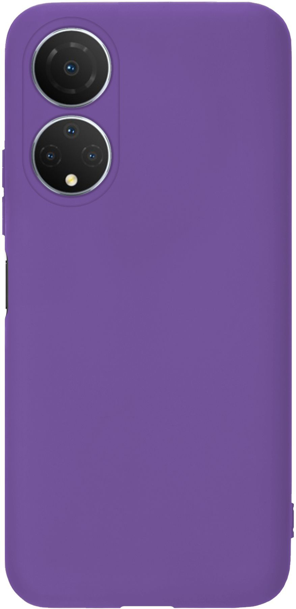 Мягкий Soft Touch чехол из силикона для HONOR X7 (не 7a,7b,7c) с бархатной подкладкой