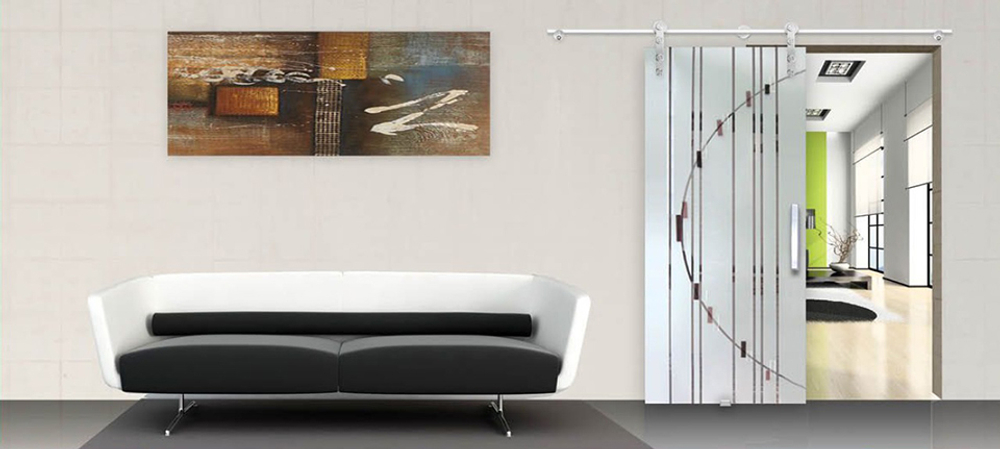 STYLE  GLASS СИСТЕМА РАЗДВИЖНАЯ ДЛЯ СТЕКЛЯННОЙ ДВЕРИ