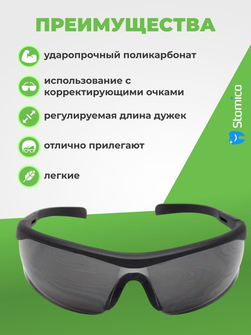 Очки защитные для УФ-облучателей Clean+Safe HB-S29BK