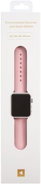 Ремешок moonfish для Apple Watch 42/44 мм, силикон, розовый