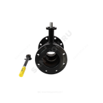 Кран шаровой сталь 09Г2С Ballomax КШТ 61.103 Ду 125 Ру16 фл L=325мм под электропривод с рукояткой ISO F07 BROEN КШТ 61.103.125.А.16