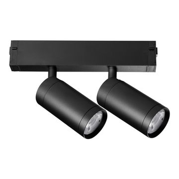 Диммируемый APP магнитный трековый светильник 2*9W 3000К-6000К 24° 220V 205507 чёрный Teta Pro Lightstar