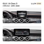 Магнитола для Mercedes-Benz GLA X156 2017-2019 NTG 5.0 - FarCar MB1004 монитор 12.3" на Android 13, Быстрая, CarPlay, 4G SIM-слот