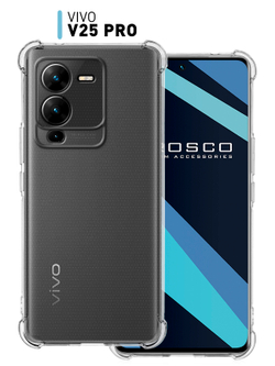 Чехол ROSCO для Vivo V25 Pro оптом (арт. VV-V25PRO-HARD-TPU-TRANSPARENT)