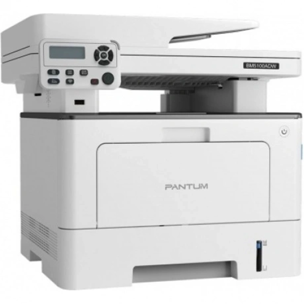 МФУ Pantum BM5100ADW (A4, лазерное, 1200dpi, 40стр / мин, 512Mb, ADF50, Duplex, сеть, WiFi)