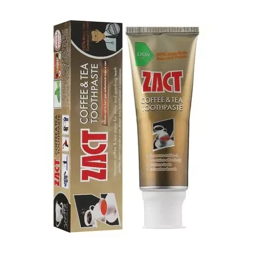 Lion Паста зубная отбеливающая - Zact, 100г
