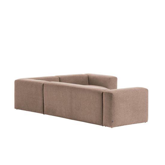 Угловой 4-х местный диван Blok 320 x 230 cm розовый